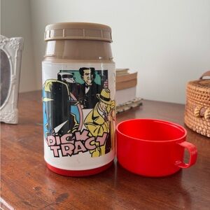 Vintage Disney Dick Tracy Thermos